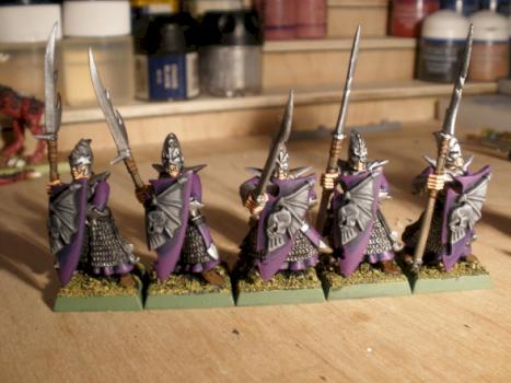 Dark Elf Spearmen by jonlaw82