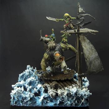 Greenskin Pirates by Filgja
