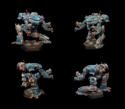 Battletech King Crab by shadow cb