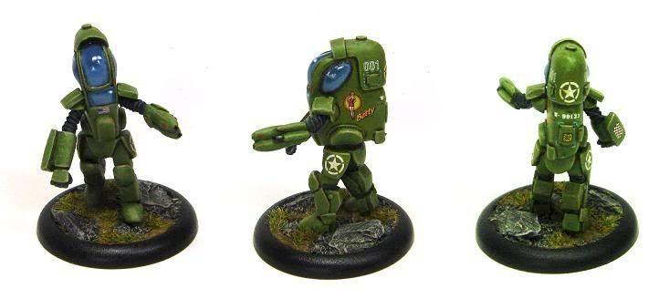Darkson Designs AE-WWII US Buffalo Power Armor by MajorThom4321