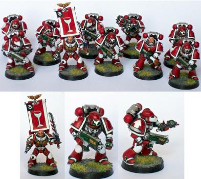 Space Marine Tactical Squad by Sigmar3
