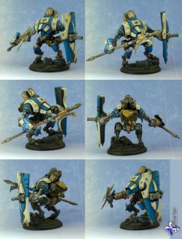 Mercenary Warjack Vanguard - repost by Akhad