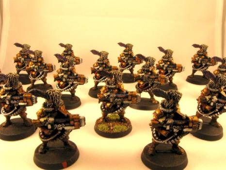 Vostroyans (Plasma Guns) by PainterSarah