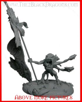 Warhammer fantasy Chaos herold Tzeentch Dämonen Daemons by Beowahr
