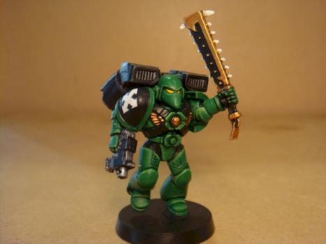 salamander assault marine by habu