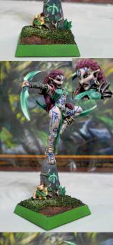 Wood Elves Wardancer Convered from Daemonette by DavBan