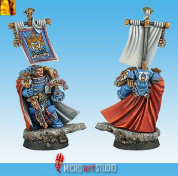 Space Marines Ultramarines Captain Sicarius by MiG
