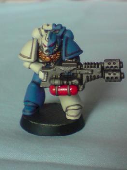 Space crusade Minis by Dennis Bryson