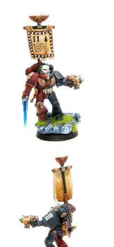 Blood Angels Captain by yeoldemodelshoppe
