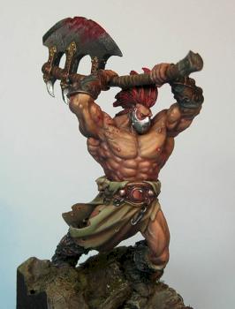Barbare Vorage sculpte par JA Gillois.... by bragon