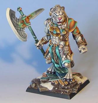 War Crow Cat Man on sculpted base by Wappellious