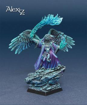 Tzeentch Sorcerer by Alexi Z