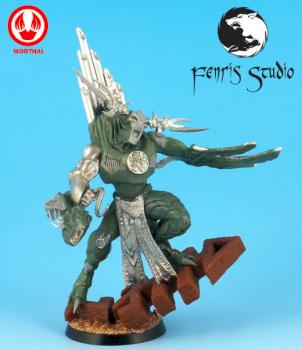 Daemon prince of Slaanesh conversion by Fenris Studio