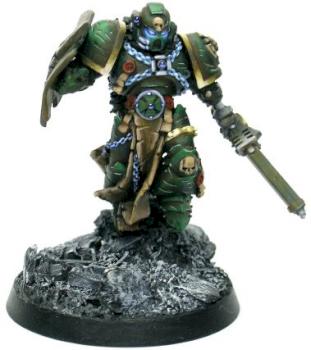 Dark Angel renegate Space Marine by RussianDragon