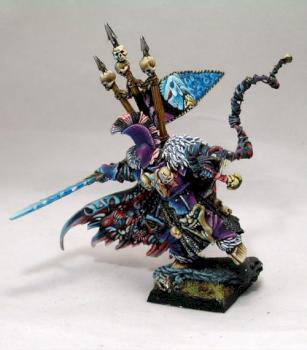 Slaanesh Chaos Lord on Foot by UberTek