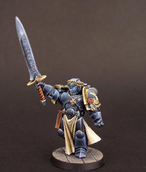 Space Marine Emperor's Champion by SaxonAngel