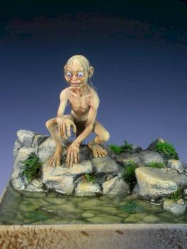 Gollum from "The lord of the ring" by Celten