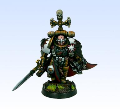 Black Templars High Marshal Helbrecht by Brokenblade