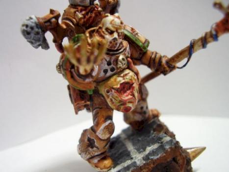 Nurgle sorcerer-converted,detail by Ragnar of Krieg