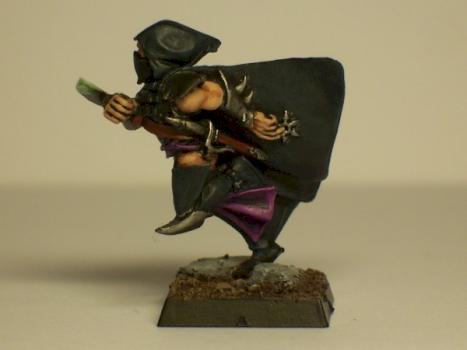 Dark elf assasin side view by spankyiswin