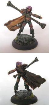 Kaya the Wildborne - Circle of Orboros (Hordes) by Csonti