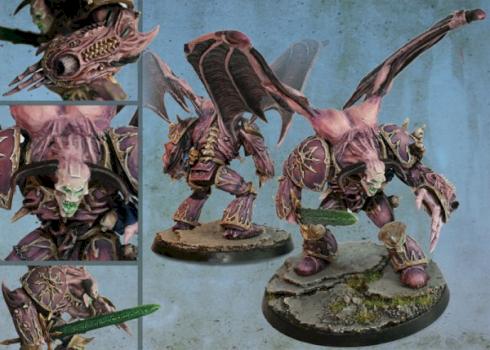 Daemon Prince of Slanesh by Piotrkov