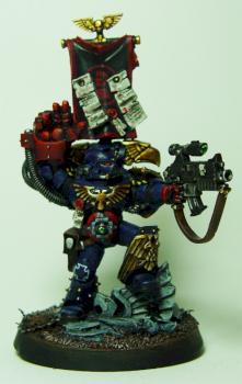 Crimson Fists Veteran by cyphercodicer1983