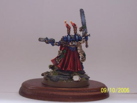 Rear view of Sister of battle canoness by Drago Hroth