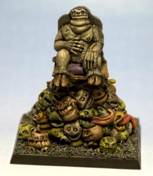 nurgle herald on palanquin by widgren