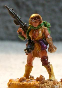 Girl with a gun by tombwalker