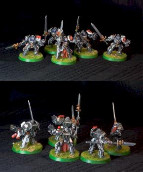 Grey knights terminators by SPINDLE