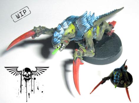 Tyranid WIP paint sceme by newDevil