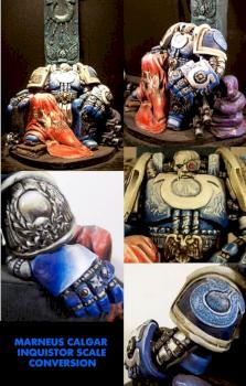Marneus Calgar (Inquistor Scale) by Neomensu