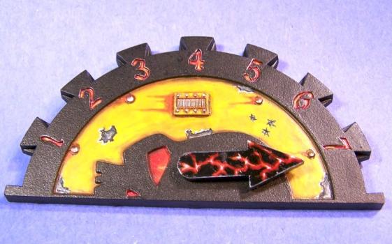 New Turn marker - Imperial Fist by Damned Fist