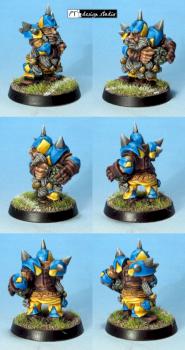 Boomer Eziasson - Bloodbowl starplayer by ptdesignstudio