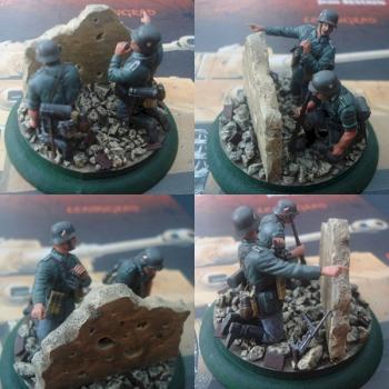 1/35 scale WWII German infantry by danl