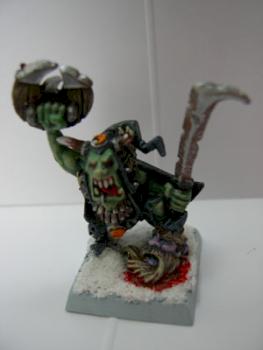 Night Goblin Hero in snow by Puritan