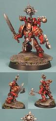 Khorne Chaos Marine Champion by Mudski