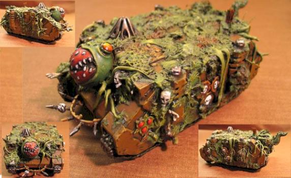 Nurgle Rhino by joppe