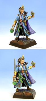 High Elf Mage by SaxonAngel