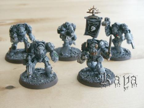 Escouade Terminator Relictor by Kaya