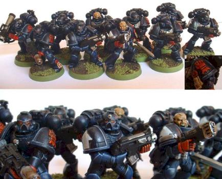 crimson fist squad by Nicks