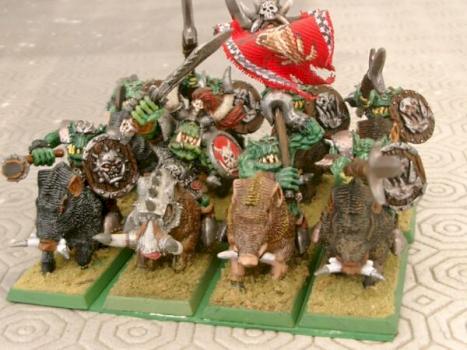 Orc Boar Riders by Elgoindy