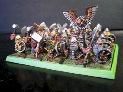 guerriers nains / dwarf warriors by bambi