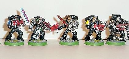 Deathwatch Kill Team by pippenj