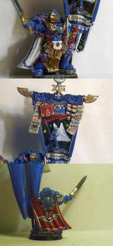 Ultramarine Standard Bearer Titus by Dorian Gray
