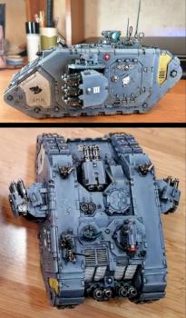 Space Wolves Land Raider Crusader by Sad_Dzen