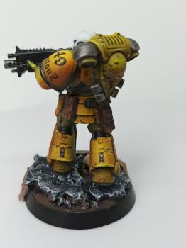 Signifer Antonius, primaris Space Marine by in_z_sky