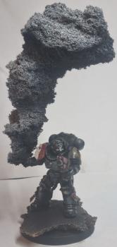 Black Templar with Smoke Grenade by Cymruhaler