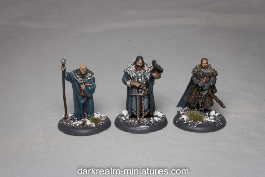 A Song of Ice and Fire Night's Watch starter set Heroes by darkrealm-miniatures